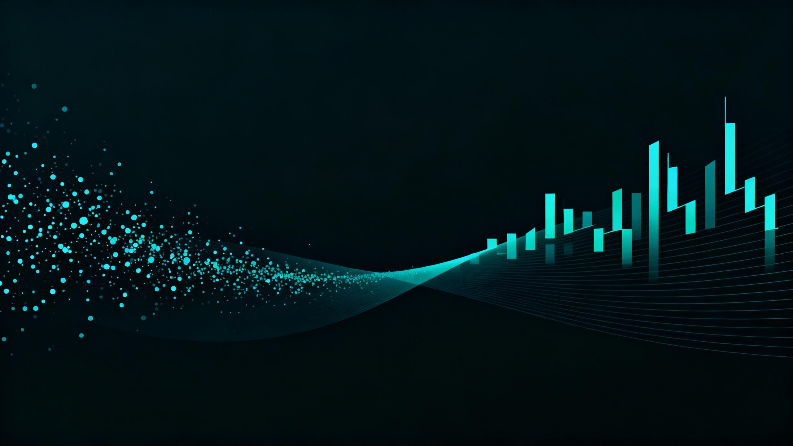 Fluxo de dados transformados em insights