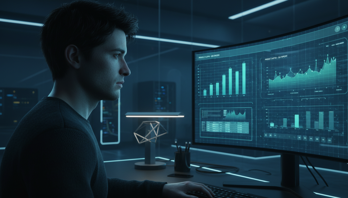 Painel de analytics com IA da DataEmpire